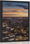 Dovido Poszter légi felvétel Londonról - 30x45 black