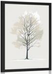 Dovido Poszter minimalista fa - 30x45 silver