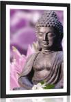 Dovido Poszter paszportuval békés Buddha - 40x60 silver