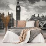 Dovido Fotótapéta Big Ben Londonban fekete fehérben - 196x132