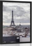 Dovido Poszter kilátás Párizsra egy egyszerű utcából - 40x60 white