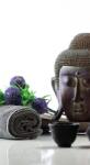Dovido Tapéta wellness csendélet Buddhával - 147x270