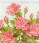 Dovido Öntapadó tapéta vintage rózsa csokor - 245x270