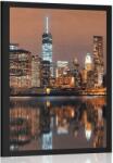 Dovido Poszter tükröző Manhattan a vízben - 20x30 no frame
