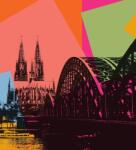 Dovido Tapéta Köln város digitális illusztrációja - 245x270