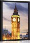 Dovido Big Ben éjszakai poszter Londonban - 60x90 white