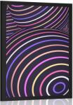 Dovido Poszter színes labdák - 40x60 black