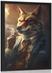 Dovido Poszter állati gengszter farkas. - 40x60 no frame