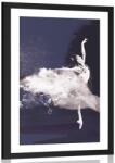 Dovido Poszter paszportuval szenvedélyes balerina tánc - 20x30 white