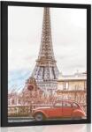 Dovido Az Eiffel-torony plakátképe a párizsi utcáról - 60x90 no frame