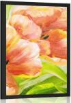 Dovido Poszter piros tulipán vintage kivitelben - 20x30 white