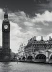 Dovido Fotótapéta Big Ben Londonban fekete fehérben - 196x270