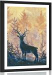 Dovido Poszter paszportuval művészeti erdei festmény - 20x30 no frame