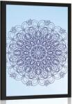Dovido Poszter absztrakt virágos Mandala - 30x45 silver