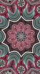 Dovido Tapéta indiai Mandala virágokkal - 147x270