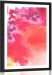 Dovido Poszter paszpartuval absztrakt festmény. - 20x30 white