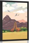 Dovido Poszter a dinoszauruszok földje - 40x60 white