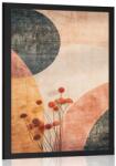 Dovido Poszter virág alakzatokkal Peach Fuzz - 20x30 white