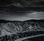 Dovido Fotótapéta Death Valley Nemzeti Park fekete-fehérben - 294x270