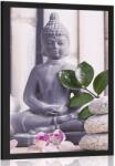 Dovido Poszter Wellness Buddha - 60x90 white