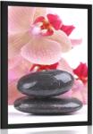 Dovido Poszter SPA kövek orchidea - 30x45 silver