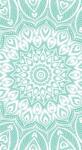 Dovido Öntapadó tapéta Mandala harmónia kék alapon - 147x270