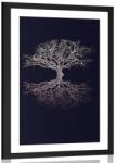Dovido Poszter paszportuval titokzatos életfa - 40x60 black