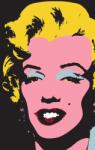 Dovido Öntapadó tapéta pop art Marilyn Monroe fekete háttéren - 196x270