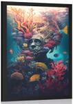 Dovido Poszter szürreális búvár - 60x90 black