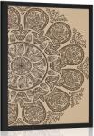 Dovido Poszter Mandala absztrakt természetes mintával - 30x45 no frame