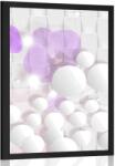 Dovido Poszter orchidea absztrakt háttéren - 40x60 silver