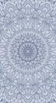 Dovido Tapéta részletes dísz Mandala kék színben - 147x270
