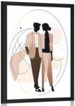 Dovido Poszter absztrakt alakzatok elegáns pár. - 20x30 no frame