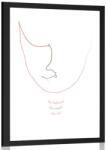 Dovido Poszter padzportuval minimalizmus felirattal - 30x45 white