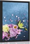 Dovido Poszter csendélet virágokból - 40x60 black