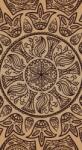 Dovido Tapéta Mandala absztrakt természetes mintával - 147x270