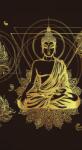 Dovido Tapéta Arany meditáló Buddha - 147x270