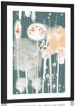 Dovido Poszter paszportuval egyedi fa kivitelizés - 30x45 silver