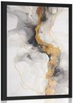 Dovido Poszter fehér-szürke márvány - 20x30 no frame