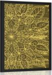 Dovido Poszter Mandala része - 40x60 silver