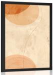 Dovido Poszter körök és vonalak Peach Fuzz. - 20x30 no frame