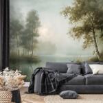 Dovido Öntapadó tapéta ködös erdei tájkép - 539x363