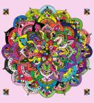 Dovido Öntapadó tapéta színes Mandala - 245x270