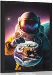 Dovido Poszter űrhajós az ismeretlen atmoszférában. - 60x90 silver