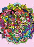 Dovido Tapéta színes Mandala - 196x270