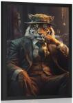 Dovido Poszter állati gengszter tigris - 40x60 black