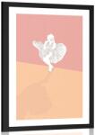 Dovido Poszter paszportuval híres Marilyn Monroe - 40x60 silver