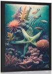 Dovido Poszter szürreális tengeri csillag - 60x90 silver