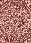 Dovido Öntapadó tapéta Mandala bordó háttéren - 196x270