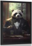 Dovido Poszter állati gengszter panda - 60x90 no frame
